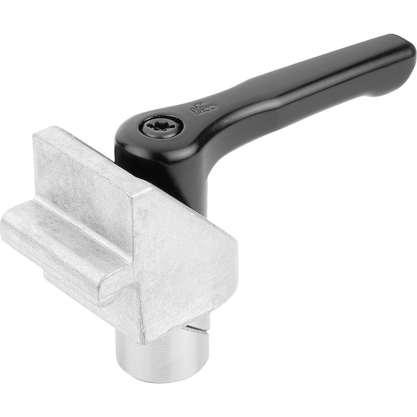 Clamping Pin With Clamping Angle, D=20, Stainless Steel Bright